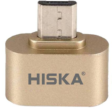 تبدیل OTG میکرو USB هیسکا مدل OT-02 تبدیل OTG میکرو USB هیسکا مدل OT-02