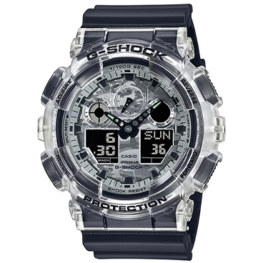 ساعت کاسیو جی شاک مدل GA-100SKC-1A ساعت کاسیو جی شاک مدل GA-100SKC-1A