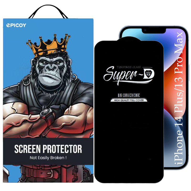 گلس گوشی اپل iPhone 14 Plus / 13 Pro Max اپیکوی مدل Super 5D گلس گوشی اپل iPhone 14 Plus / 13 Pro Max اپیکوی مدل Super 5D