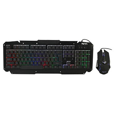 کیبورد و ماوس گیمینگ با سیم تسکو مدل TKM 8133 کیبورد و ماوس گیمینگ با سیم تسکو مدل TKM 8133