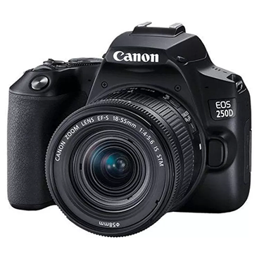 دوربین عکاسی کانن مدل EOS 250D با لنز EF-S 18-55 IS STM میلی متری و لوازم جانبی دوربین عکاسی کانن مدل EOS 250D با لنز EF-S 18-55 IS STM میلی متری و لوازم جانبی