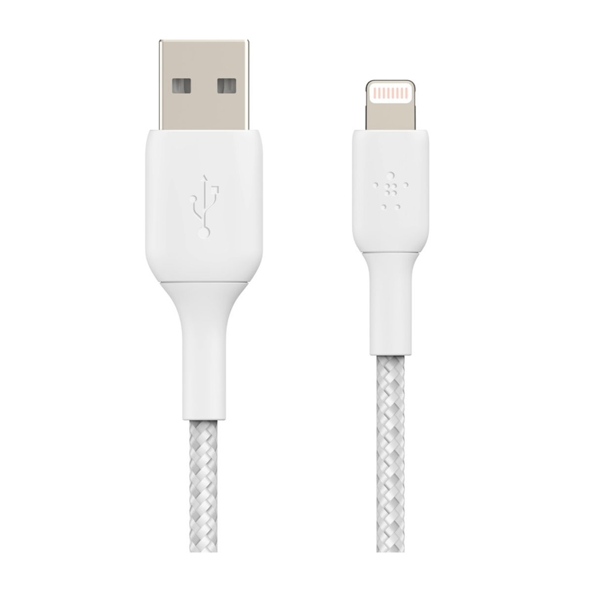 کابل USB-A به لایتنینگ بلکین مدل CAA002bt2MWH طول 2 متر کابل USB-A به لایتنینگ بلکین مدل CAA002bt2MWH طول 2 متر