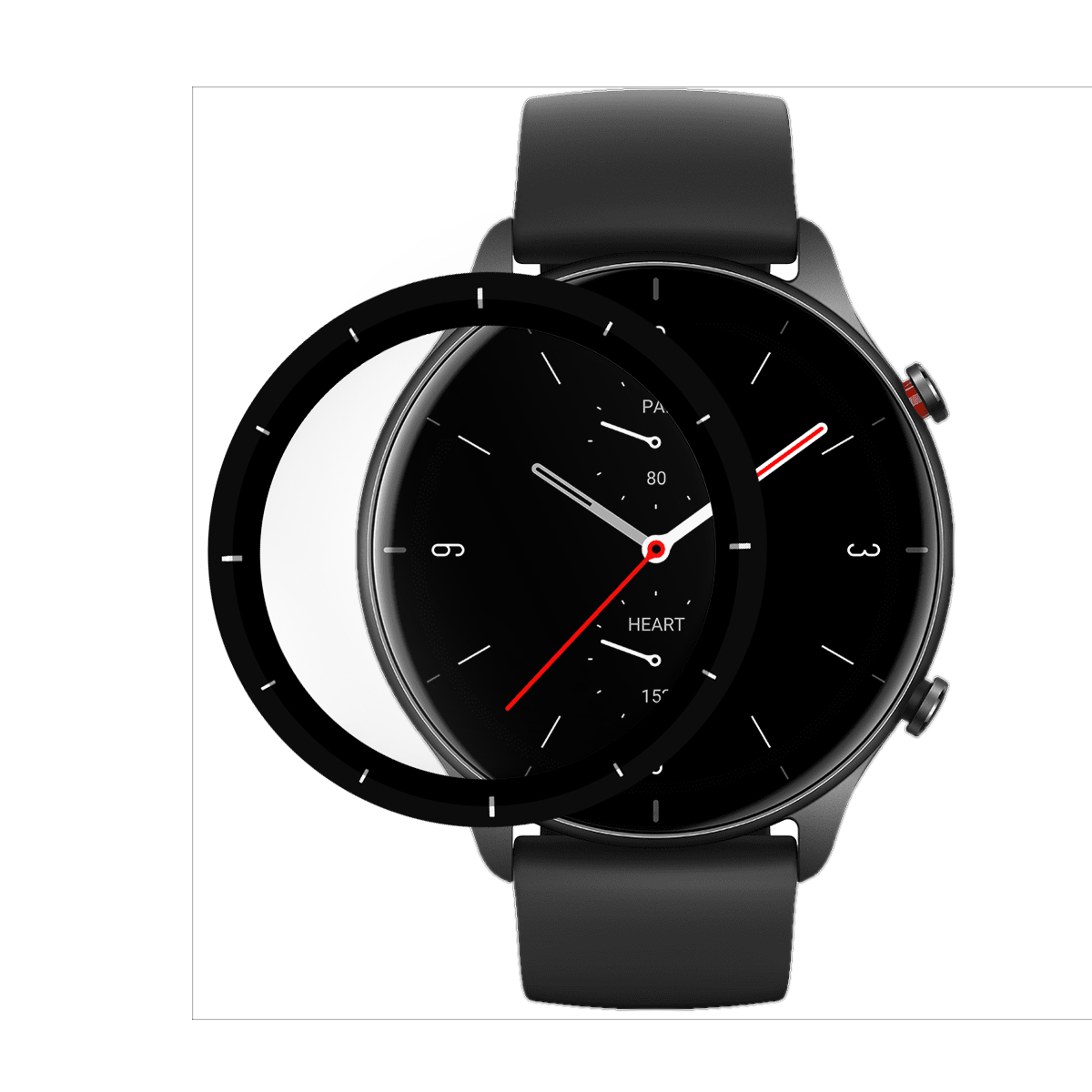 گلس ساعت امیزفیت GTR 2e مدل Full گلس ساعت امیزفیت GTR 2e مدل Full