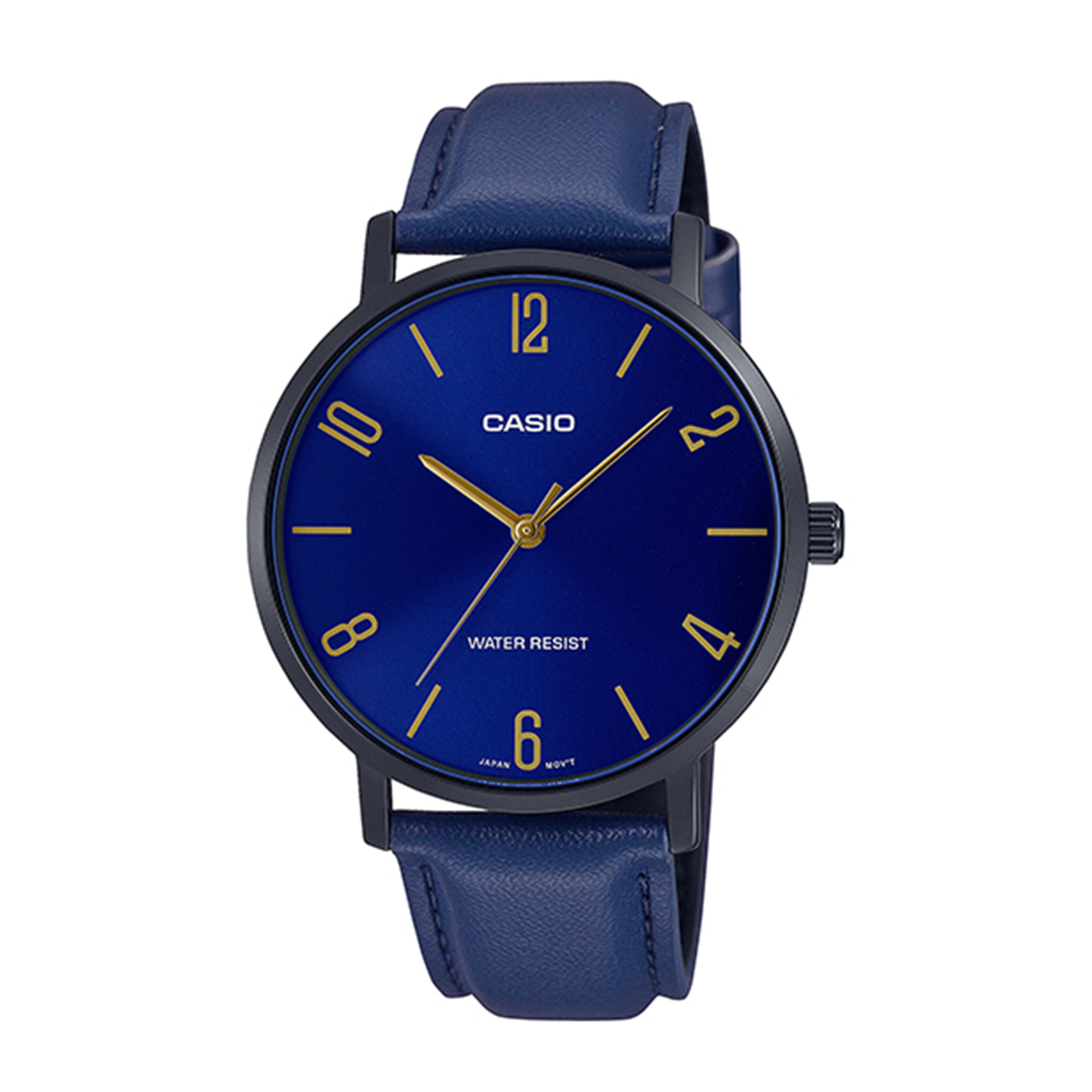 ساعت عقربه ای کاسیو مردانه مدل MTP-VT01BL-2B ساعت عقربه ای کاسیو مردانه مدل MTP-VT01BL-2B