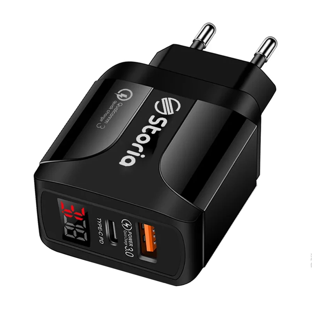 شارژر دیواری استوریا مدل ST-BC01 شارژر دیواری استوریا مدل ST-BC01