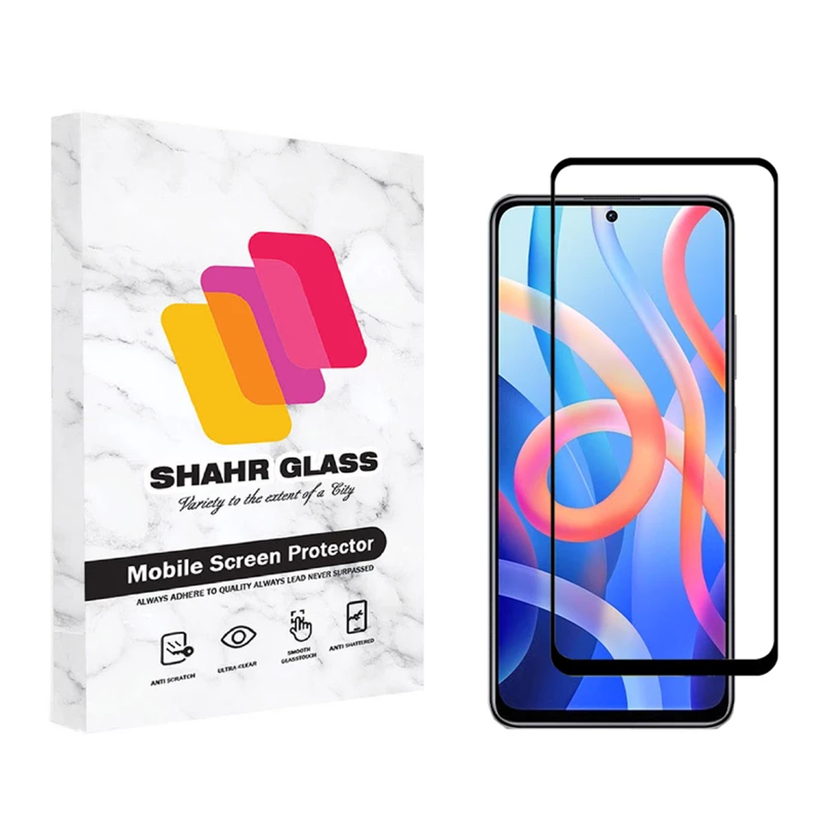 گلس گوشی شیائومی Redmi Note 11T 5G شهر گلس مدل FUL گلس گوشی شیائومی Redmi Note 11T 5G شهر گلس مدل FUL