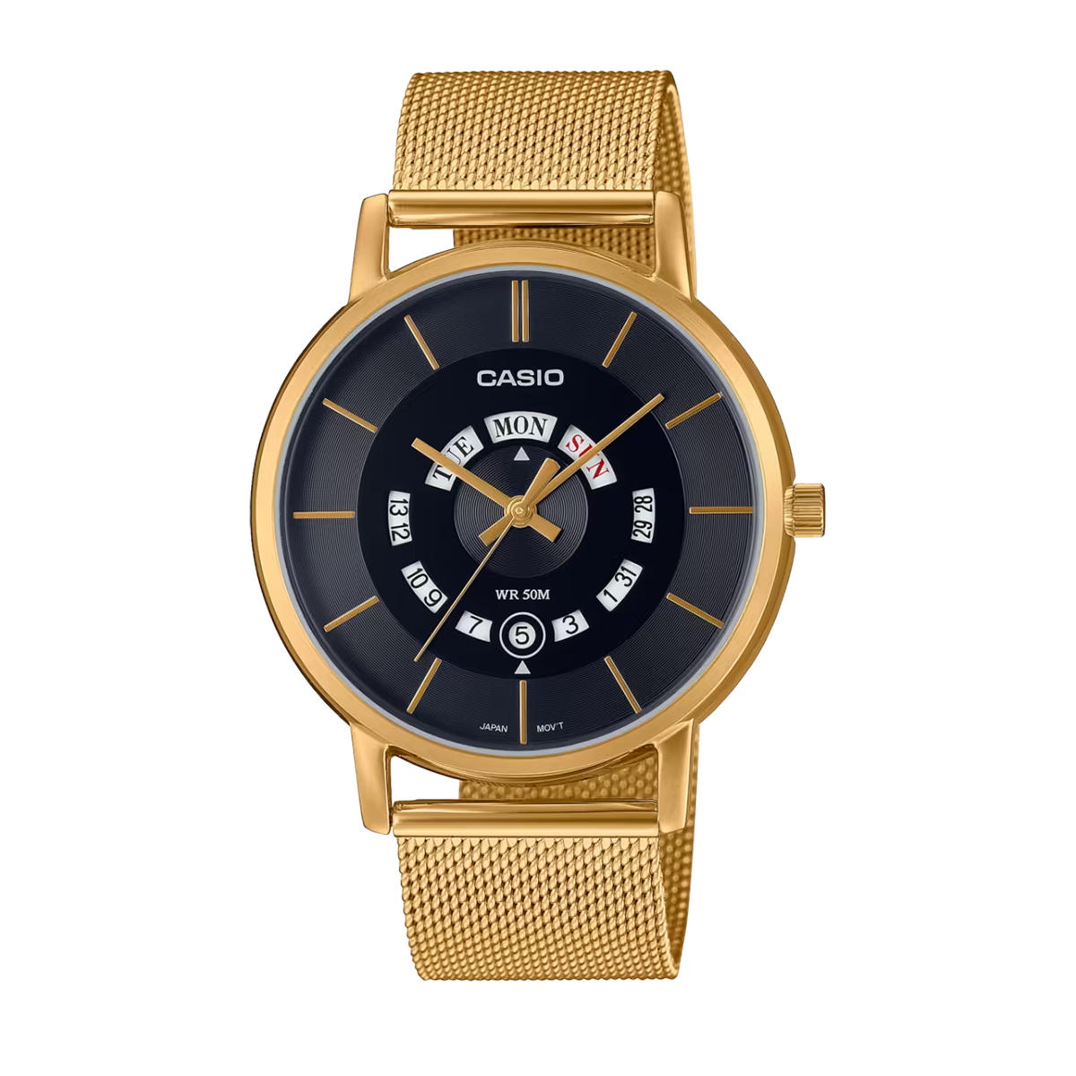 ساعت عقربه ای کاسیو مردانه مدل MTP-B135MG-1AV ساعت عقربه ای کاسیو مردانه مدل MTP-B135MG-1AV