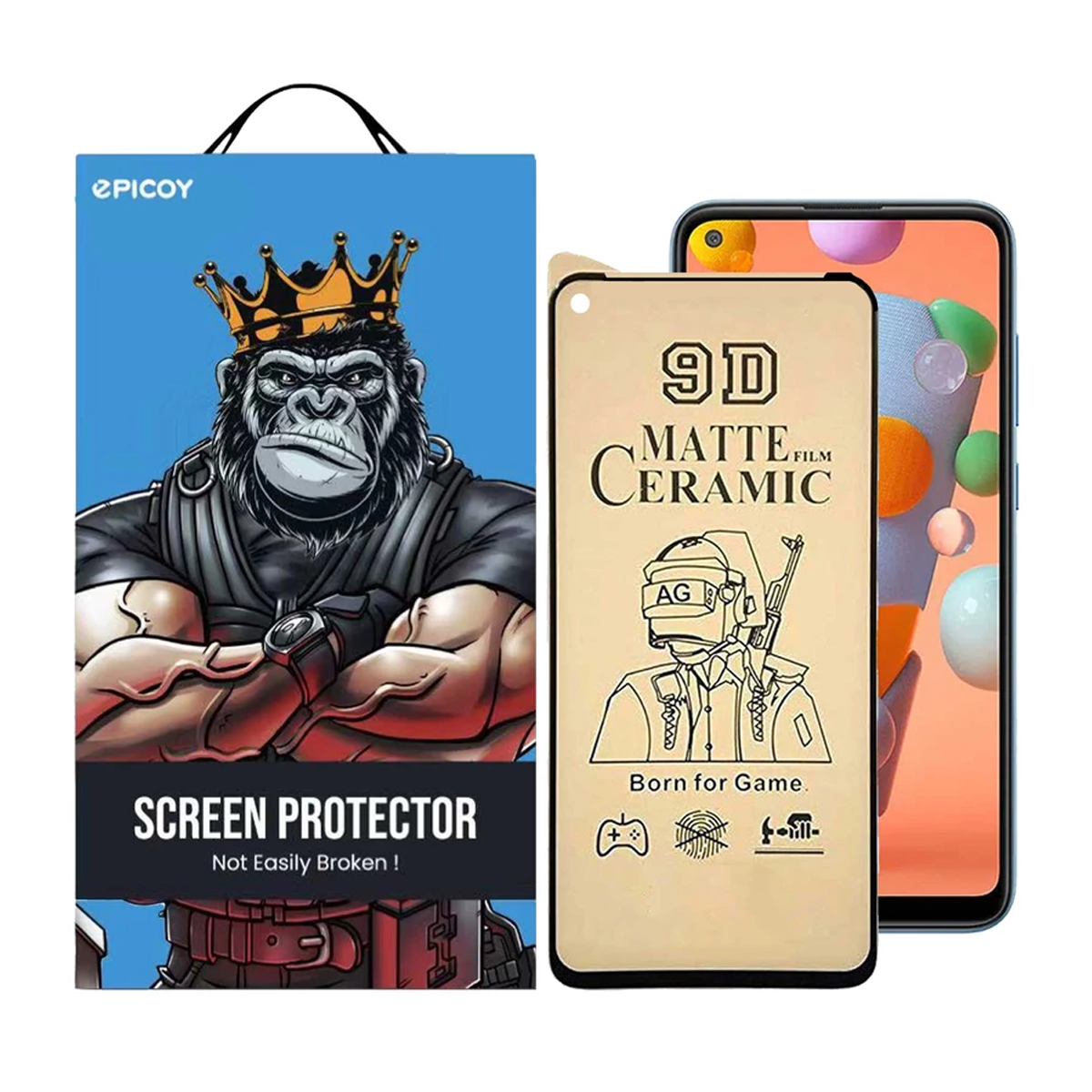 محافظ صفحه نمایش گوشی سامسونگ Galaxy A11 - M11 اپیکوی سرامیکی مات مدل BodyGuard