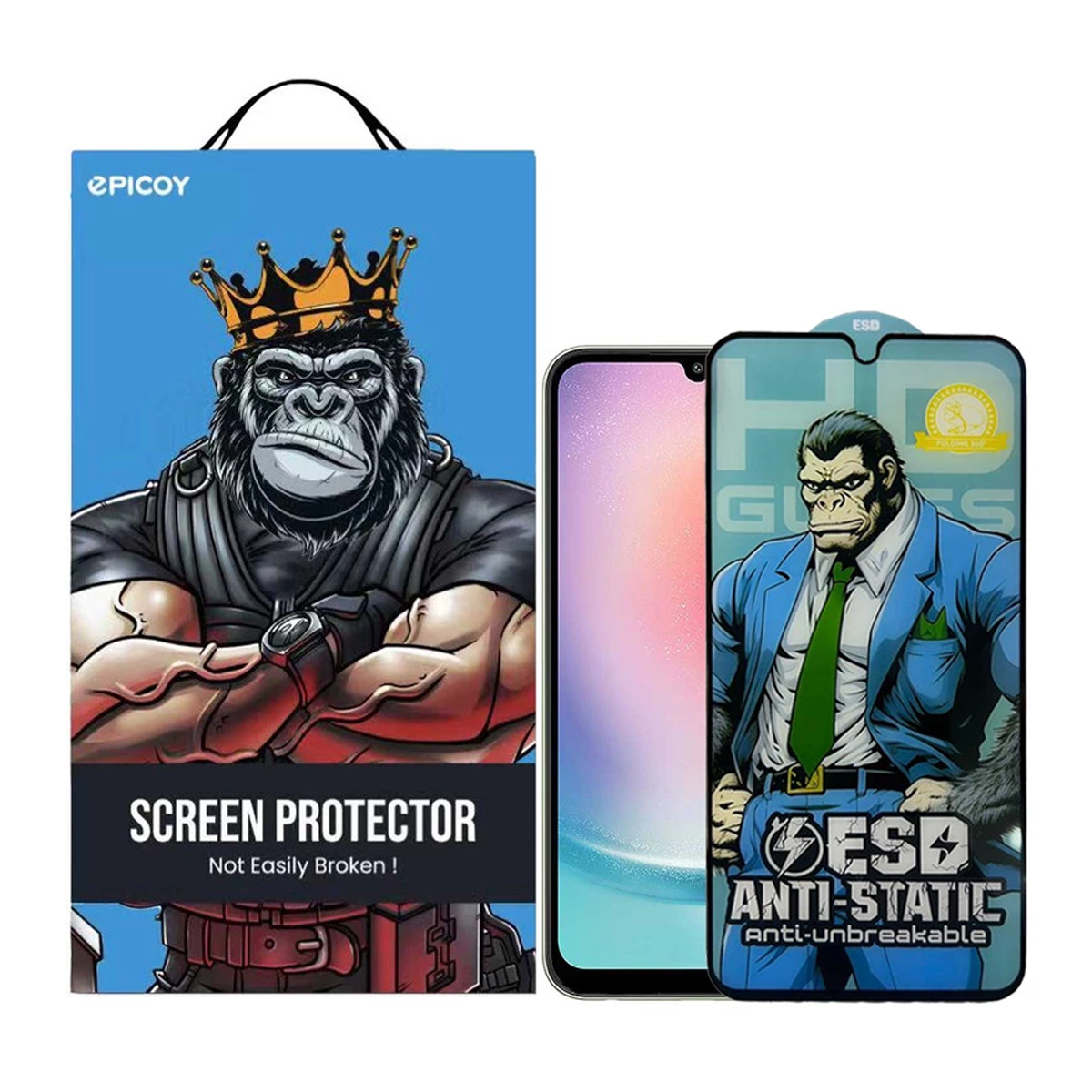 گلس گوشی سامسونگ Galaxy A24 4G اپیکوی مدل Gorilla ESD