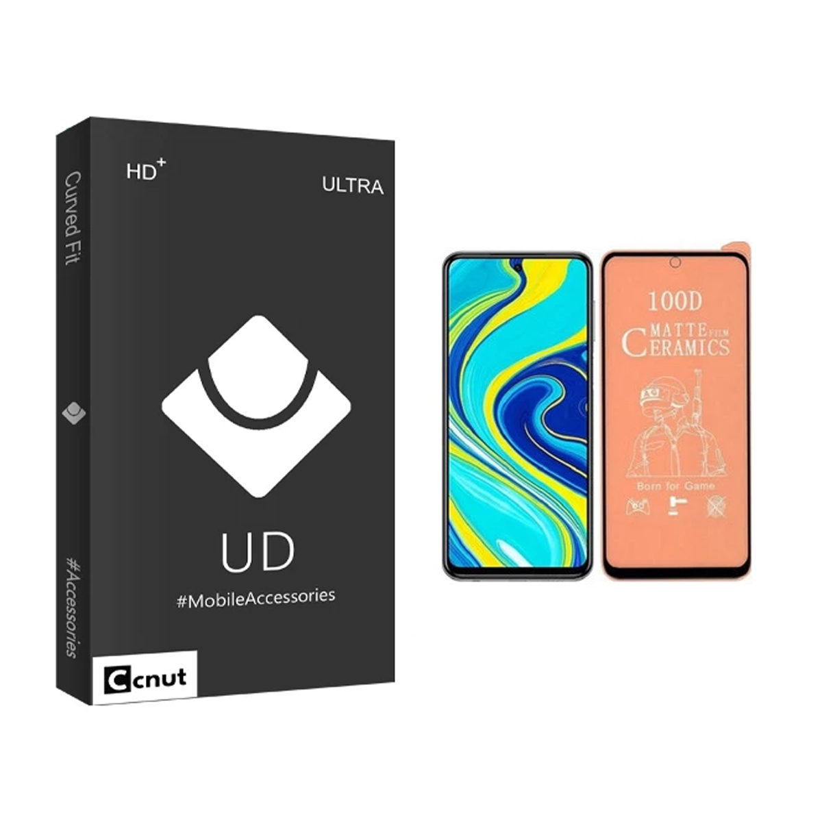 محافظ صفحه نمایش سرامیکی مات گوشی شیائومی Redmi Note 9S کوکونات مدل UD Black محافظ صفحه نمایش سرامیکی مات گوشی شیائومی Redmi Note 9S کوکونات مدل UD Black