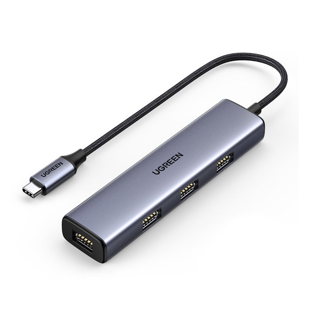 هاب USB-C یوگرین 4 پورت مدل 20841 CM473 هاب USB-C یوگرین 4 پورت مدل 20841 CM473