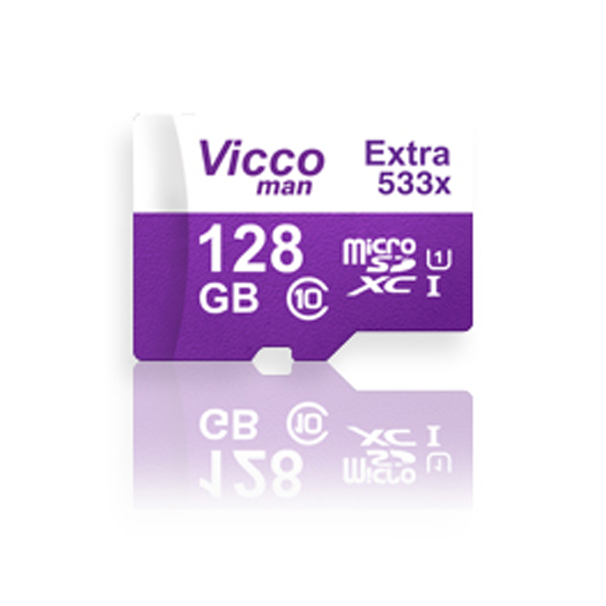 کارت حافظه microSDHC ویکومن مدل Extra 533x کلاس 10 استاندارد UHS-I U1 سرعت 80MBps ظرفیت 128 گیگابایت