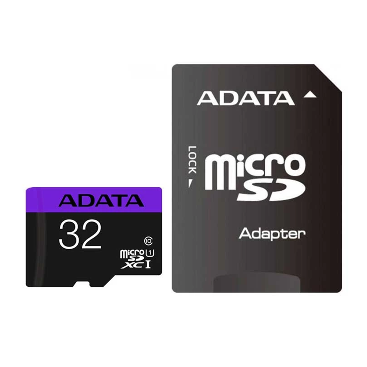 کارت حافظه microSDHC ای دیتا مدل Premier کلاس 10 استاندارد UHS-I U1 سرعت 80MBps ظرفیت 32 گیگابایت همراه با آداپتور
