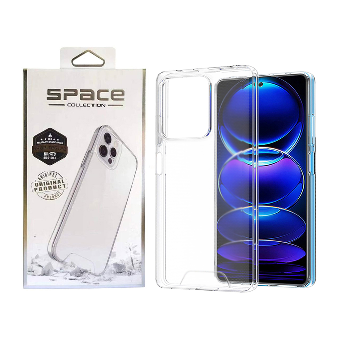 قاب گوشی شیائومی Redmi 12 اسپیس مدل ژله ای قاب گوشی شیائومی Redmi 12 اسپیس مدل ژله ای