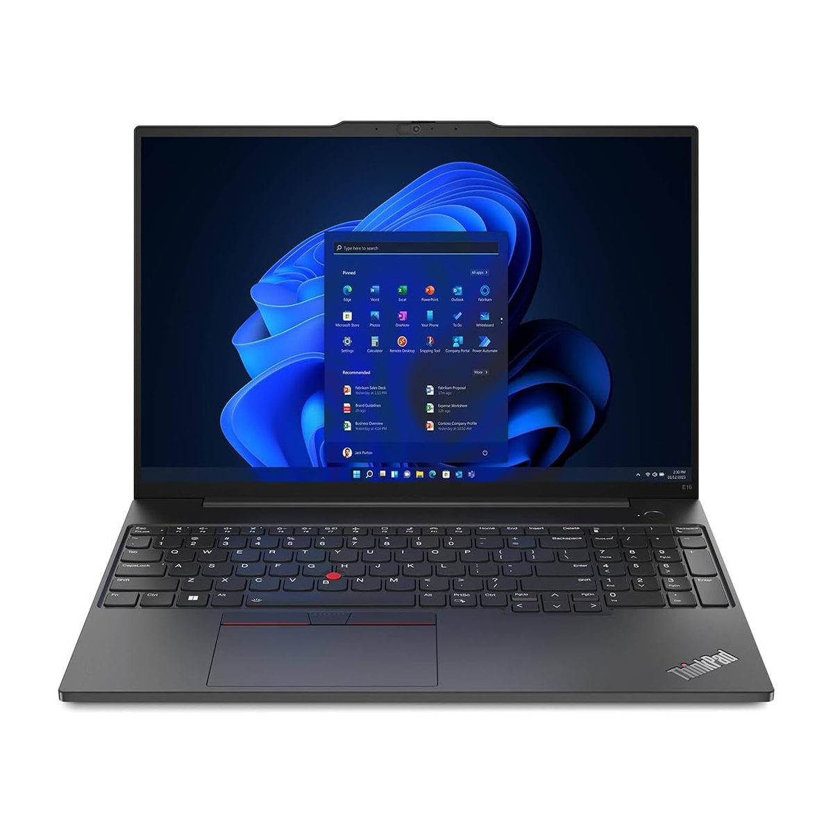 لپ تاپ لنوو 16 اینچی مدل ThinkPad E16 i7 1355U 8GB 1TB MX550 لپ تاپ لنوو 16 اینچی مدل ThinkPad E16 i7 1355U 8GB 1TB MX550