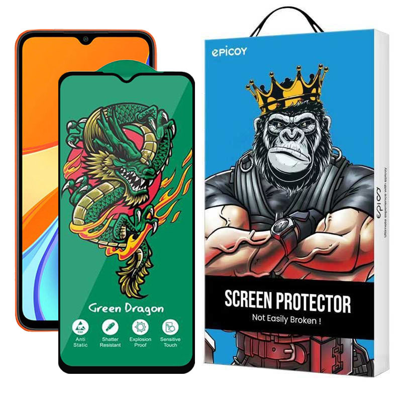 محافظ صفحه نمایش اپیکوی مدل Green Dragon ExplosionProof مناسب برای گوشی موبایل شیائومی Redmi 9C/ 9T/ 9C NFC/ 9 (India)/ 9A Sport/ Redmi 9A محافظ صفحه نمایش اپیکوی مدل Green Dragon ExplosionProof مناسب برای گوشی موبایل شیائومی Redmi 9C/ 9T/ 9C NFC/ 9 (India)/ 9A Sport/ Redmi 9A