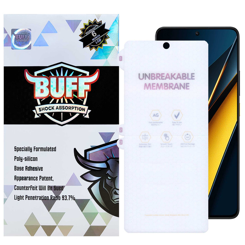 محافظ صفحه نمایش مات بوف مدل Hydrogel-Matte-G مناسب برای گوشی موبایل پوکو Poco X6 Pro - X6 - M6 Pro 4G محافظ صفحه نمایش مات بوف مدل Hydrogel-Matte-G مناسب برای گوشی موبایل پوکو Poco X6 Pro - X6 - M6 Pro 4G