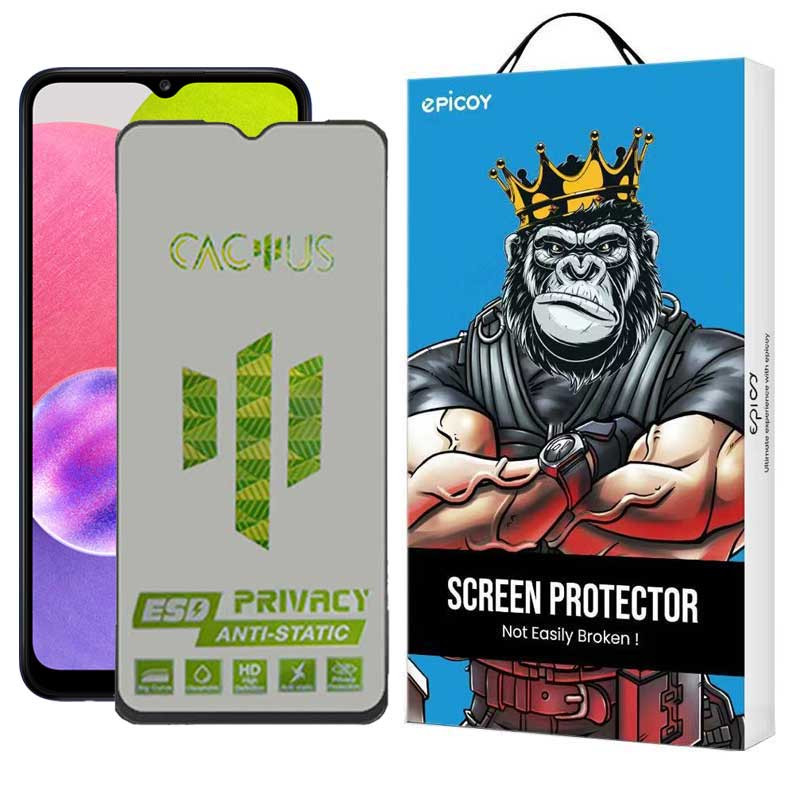 محافظ صفحه نمایش حریم شخصی اپیکوی مدل Cactus-ESD-Privacy مناسب برای گوشی موبایل سامسونگ Galaxy A03 4G - A03s - Core - A02 - A02s محافظ صفحه نمایش حریم شخصی اپیکوی مدل Cactus-ESD-Privacy مناسب برای گوشی موبایل سامسونگ Galaxy A03 4G - A03s - Core - A02 - A02s