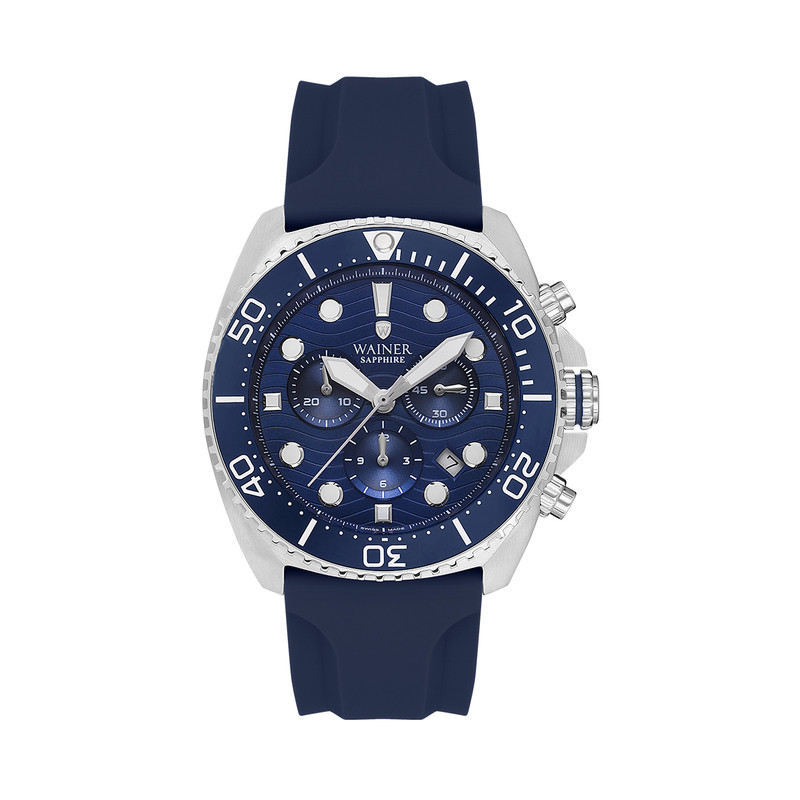 ساعت مچی مردانه واینر مدل WA.10310-B بند رابر سرمه ای ساعت مچی مردانه واینر مدل WA.10310-B بند رابر سرمه ای