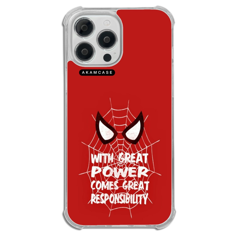 کاور گوشی اپل iPhone 13 Pro Max آکام مدل AMCWTA13PROMAX-SPIDERMAN18 کاور گوشی اپل iPhone 13 Pro Max آکام مدل AMCWTA13PROMAX-SPIDERMAN18