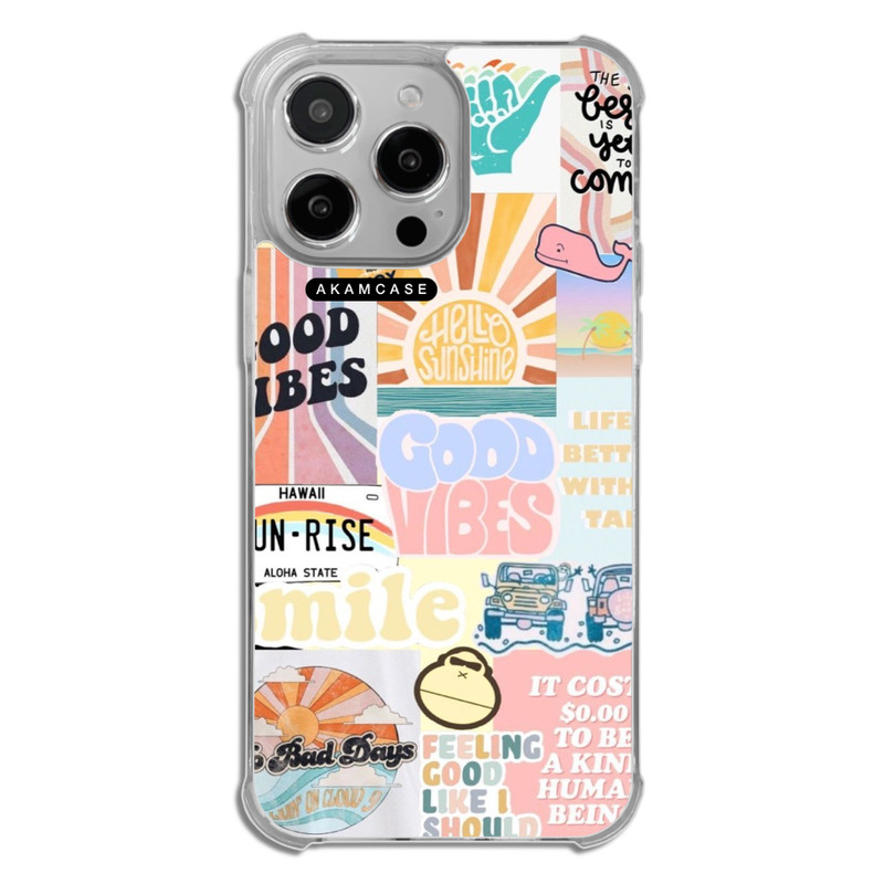 کاور گوشی اپل iPhone 14 Pro Max آکام مدل AMCWTA14PROMAX-GOOD VIBES12 کاور گوشی اپل iPhone 14 Pro Max آکام مدل AMCWTA14PROMAX-GOOD VIBES12