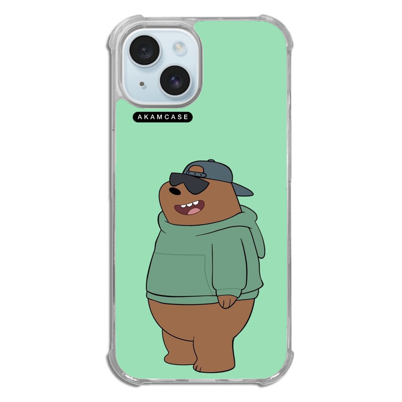 کاور گوشی اپل iPhone 15 آکام مدل AMCWTA15-BARE BEAR4 کاور گوشی اپل iPhone 15 آکام مدل AMCWTA15-BARE BEAR4