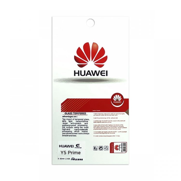 محافظ صفحه شیشهای تخت (گلس) TESLA گوشی Huawei y5 prime محافظ صفحه شیشهای تخت (گلس) TESLA گوشی Huawei y5 prime