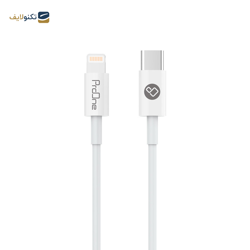 کابل تبدیل USB-C به لایتنینگ پرووان مدل PCC315PD طول 1 متر کابل تبدیل USB-C به لایتنینگ پرووان مدل PCC315PD طول 1 متر