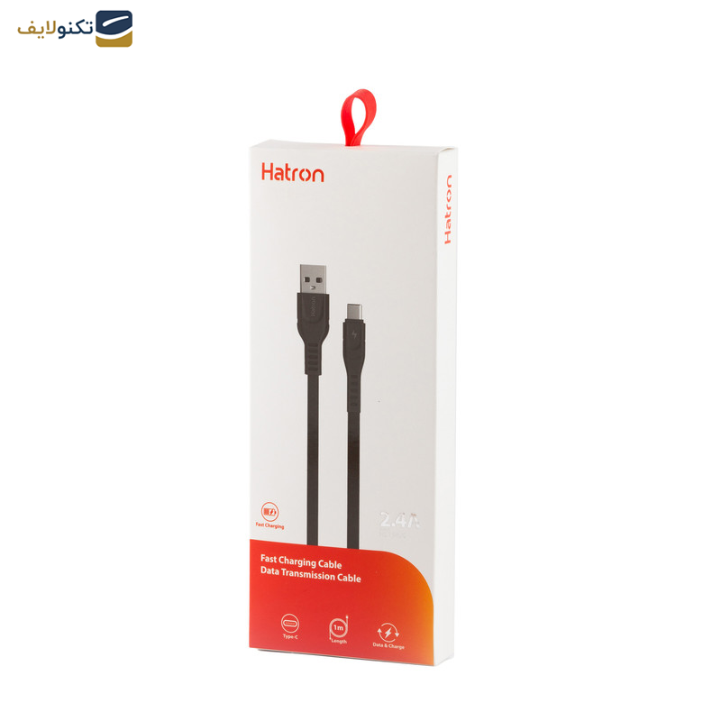 کابل تبدیل USB به USB-C هترون مدل HC154UC طول 1متر کابل تبدیل USB به USB-C هترون مدل HC154UC طول 1متر