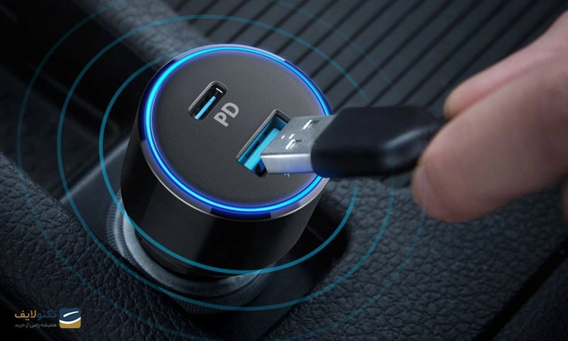 شارژر فندکی انکر مدل A2229 PowerDrive Speed Plus 2 شارژر فندکی انکر مدل A2229 PowerDrive Speed Plus 2