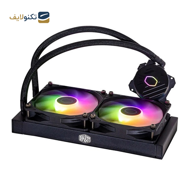 سیستم خنک کننده آبی کولر مستر مدل MASTERLIQUID 240L CORE ARGB سیستم خنک کننده آبی کولر مستر مدل MASTERLIQUID 240L CORE ARGB