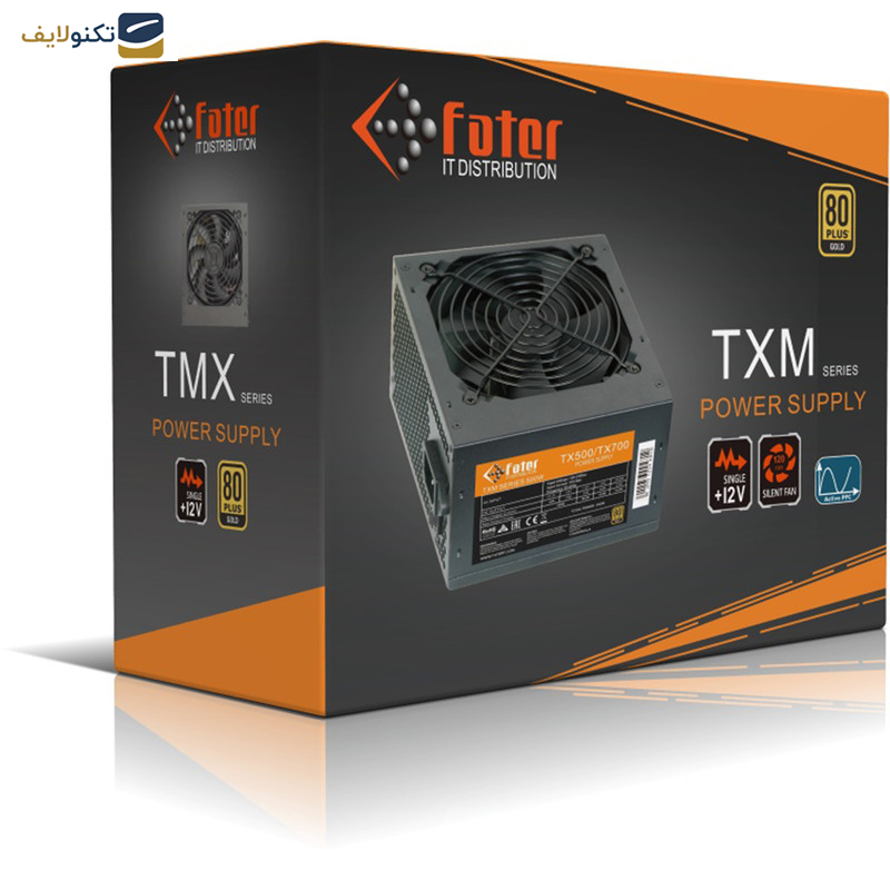منبع تغذیه کامپیوتر فاطر مدل TX750 منبع تغذیه کامپیوتر فاطر مدل TX750