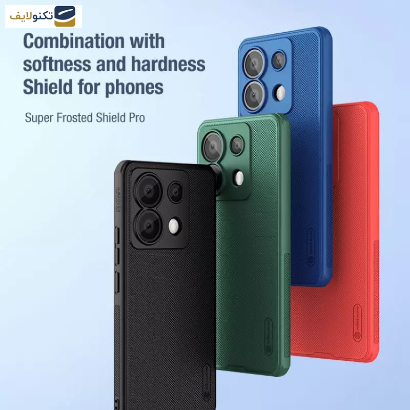 کاور نیلکین مدل Super Frosted Shield Pro مناسب برای گوشی موبایل شیائومی Poco X6 5G / Redmi Note 13 Pro 5G کاور نیلکین مدل Super Frosted Shield Pro مناسب برای گوشی موبایل شیائومی Poco X6 5G / Redmi Note 13 Pro 5G
