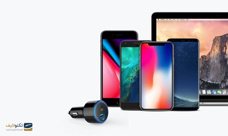 شارژر فندکی انکر مدل A2229 PowerDrive Speed Plus 2 شارژر فندکی انکر مدل A2229 PowerDrive Speed Plus 2