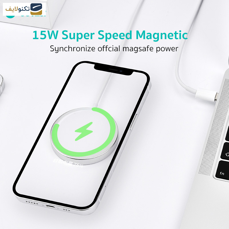 شارژر بی سیم کوتتسی مدل CS5702 شارژر بی سیم کوتتسی مدل CS5702