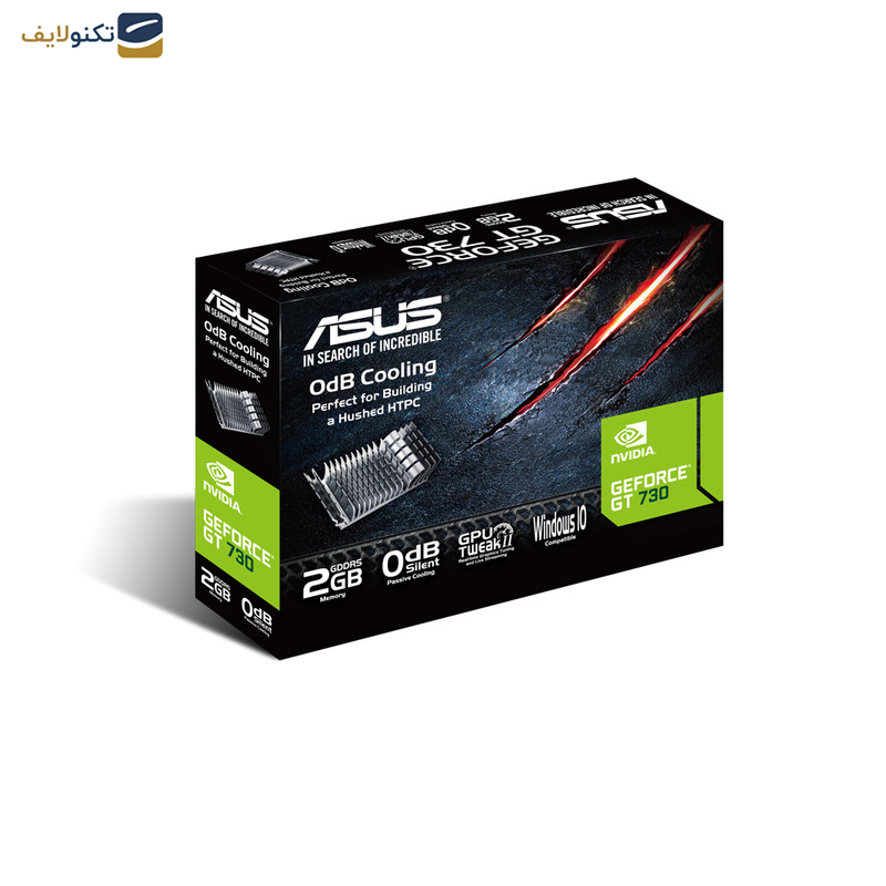 کارت گرافیک ایسوس مدل GeForce GT 730 2GB GDDR5 کارت گرافیک ایسوس مدل GeForce GT 730 2GB GDDR5