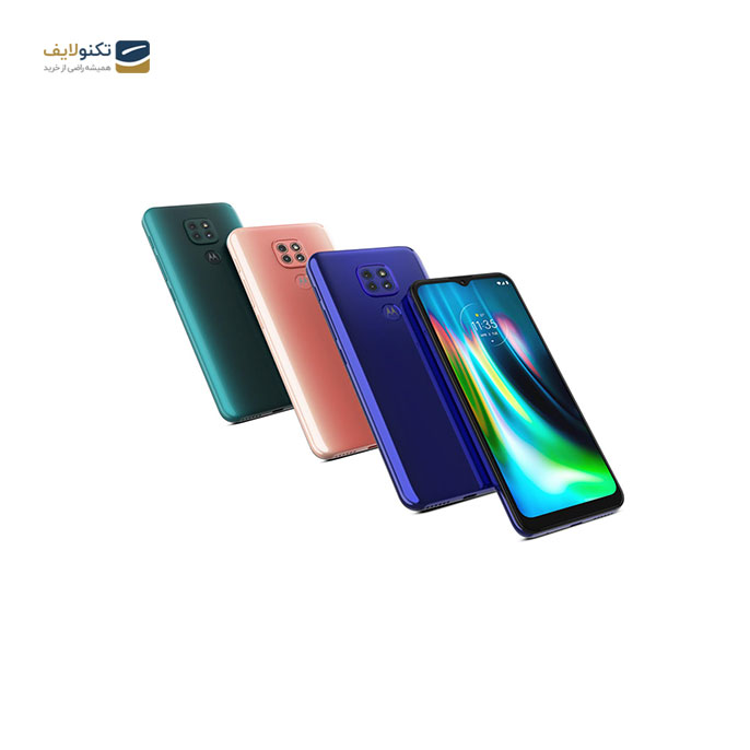 گوشی موبايل موتورولا مدل Moto G9 Play دو سیم کارت - ظرفیت 128 گیگابایت - رم 4 گیگابایت