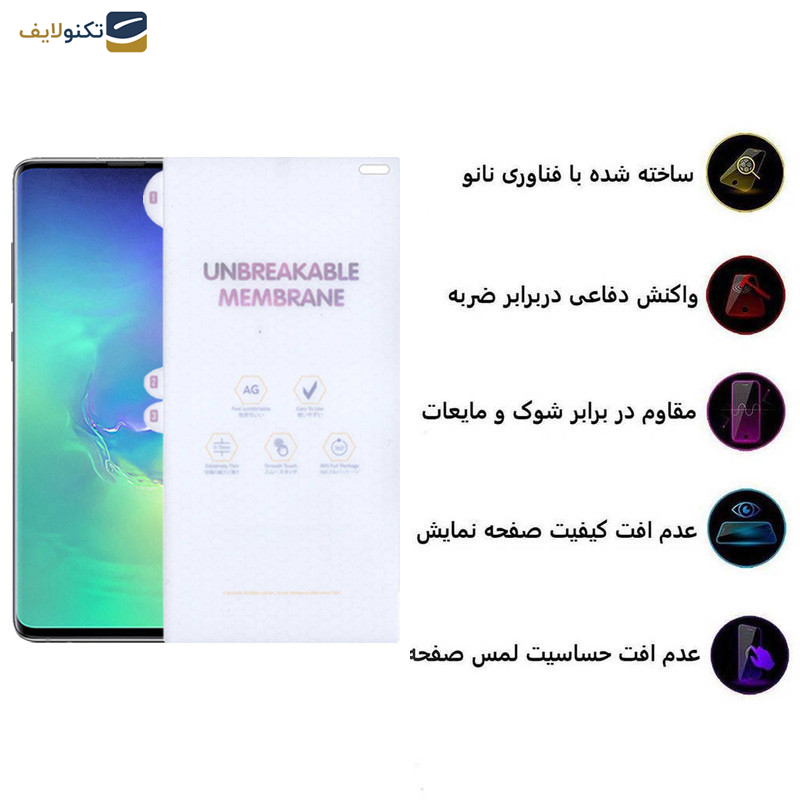 محافظ صفحه نمایش مات اپیکوی مدل Hydrogel-Matte مناسب برای گوشی موبایل سامسونگ Galaxy S10 Plus محافظ صفحه نمایش مات اپیکوی مدل Hydrogel-Matte مناسب برای گوشی موبایل سامسونگ Galaxy S10 Plus