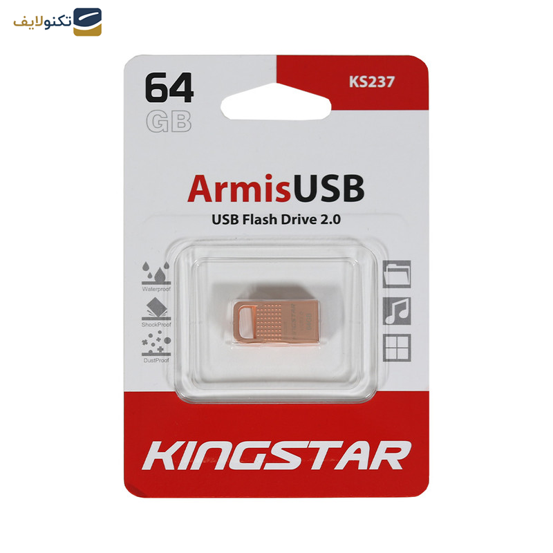 فلش مموری کینگ استار مدل KS237 ظرفیت 64 گیگابایت فلش مموری کینگ استار مدل KS237 ظرفیت 64 گیگابایت