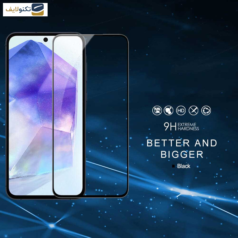 محافظ صفحه نمایش سرامیکی بوف مدل Ceramic-G مناسب برای گوشی موبایل سامسونگ Galaxy A55 / A35 محافظ صفحه نمایش سرامیکی بوف مدل Ceramic-G مناسب برای گوشی موبایل سامسونگ Galaxy A55 / A35