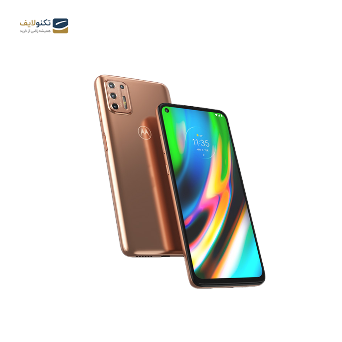 گوشی موبايل موتورولا مدل Moto G9 Plus دو سیم کارت - ظرفیت 128 گیگابایت - رم 6 گیگابایت