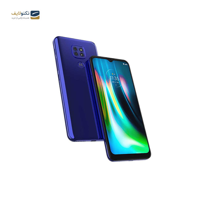 گوشی موبايل موتورولا مدل Moto G9 Play دو سیم کارت - ظرفیت 128 گیگابایت - رم 4 گیگابایت