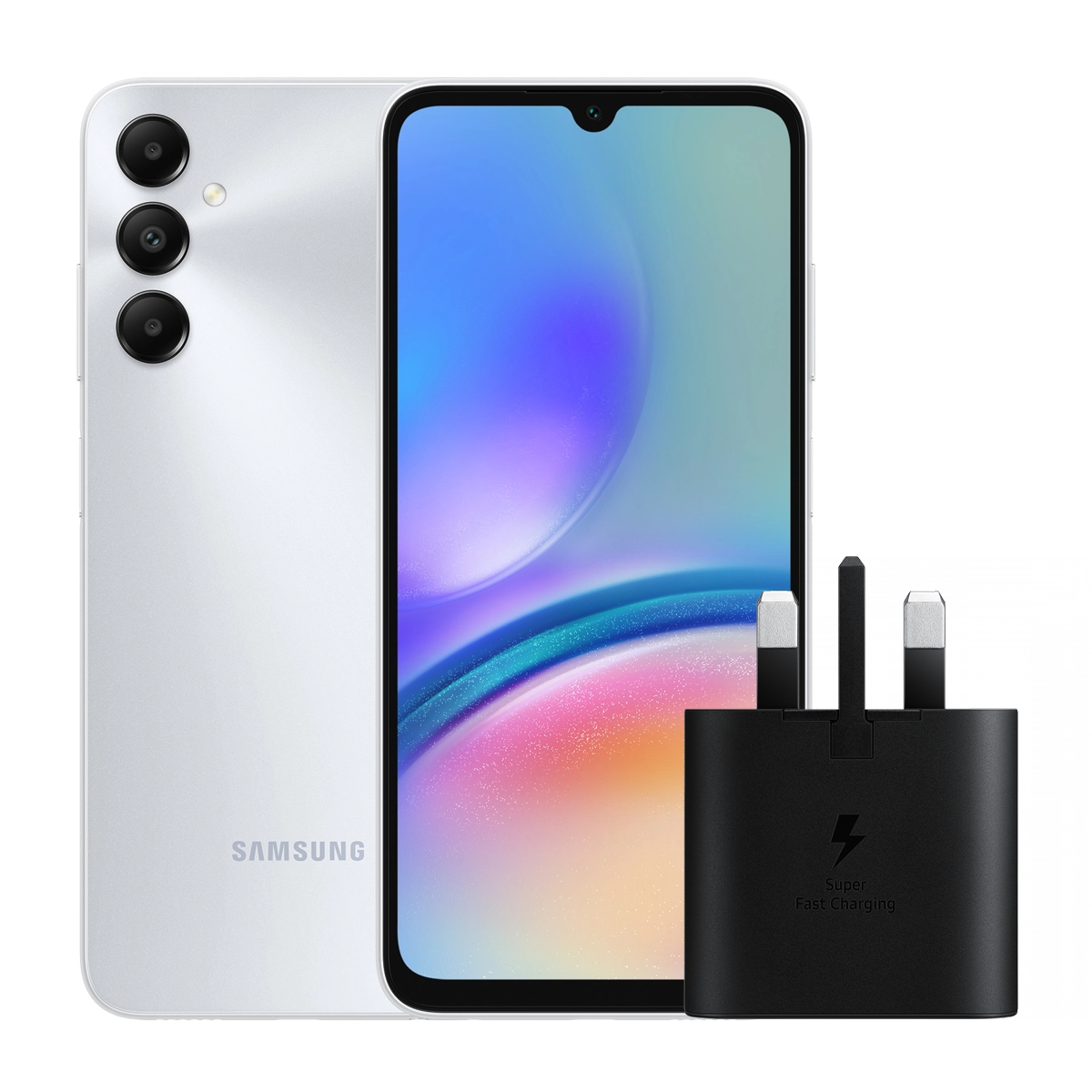 گوشی موبايل سامسونگ مدل Galaxy A05s 4G ظرفیت 128 گیگابایت رم 4 گیگابایت به همراه شارژر سامسونگ مدل EP-TA800XWEGGB-small-image